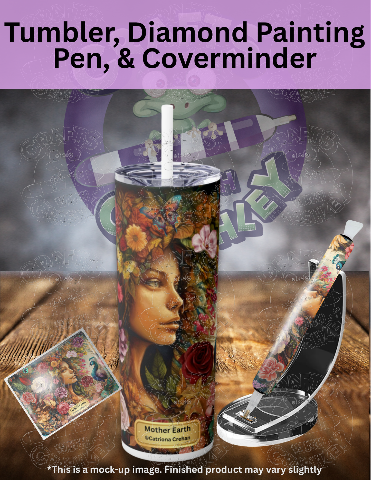 "Mother Earth" by ©Catriona Crehan Premium Accessories for Diamond Painting