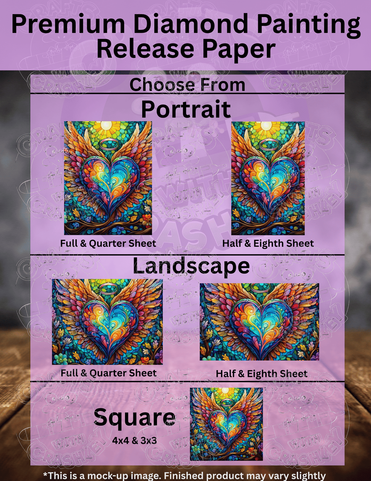 "The Heart Remembers" by ©T.S. Larking Premium Accessories for Diamond Painting