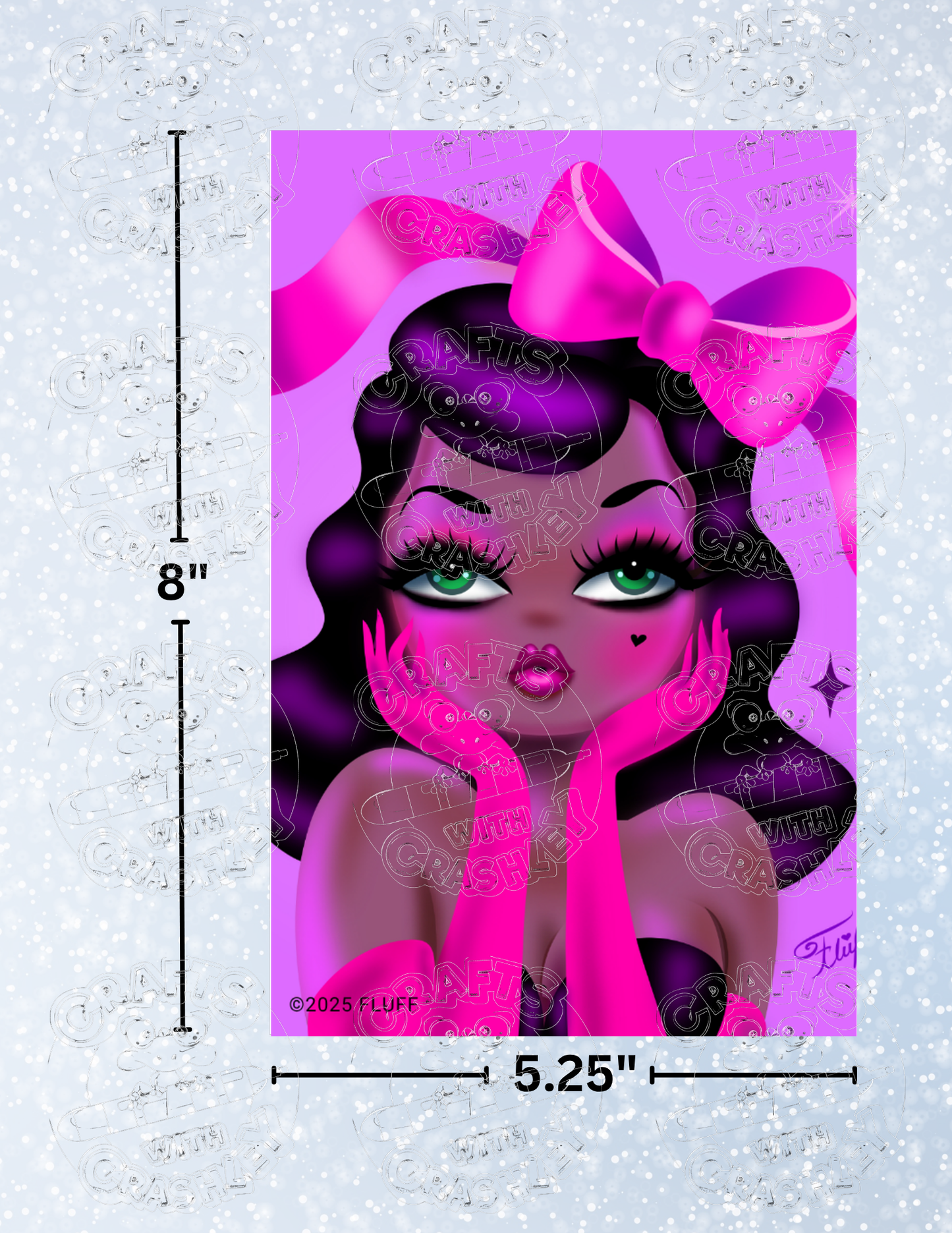 Product Bundle "Glamour Doll on Violet" by ©Miss Fluff