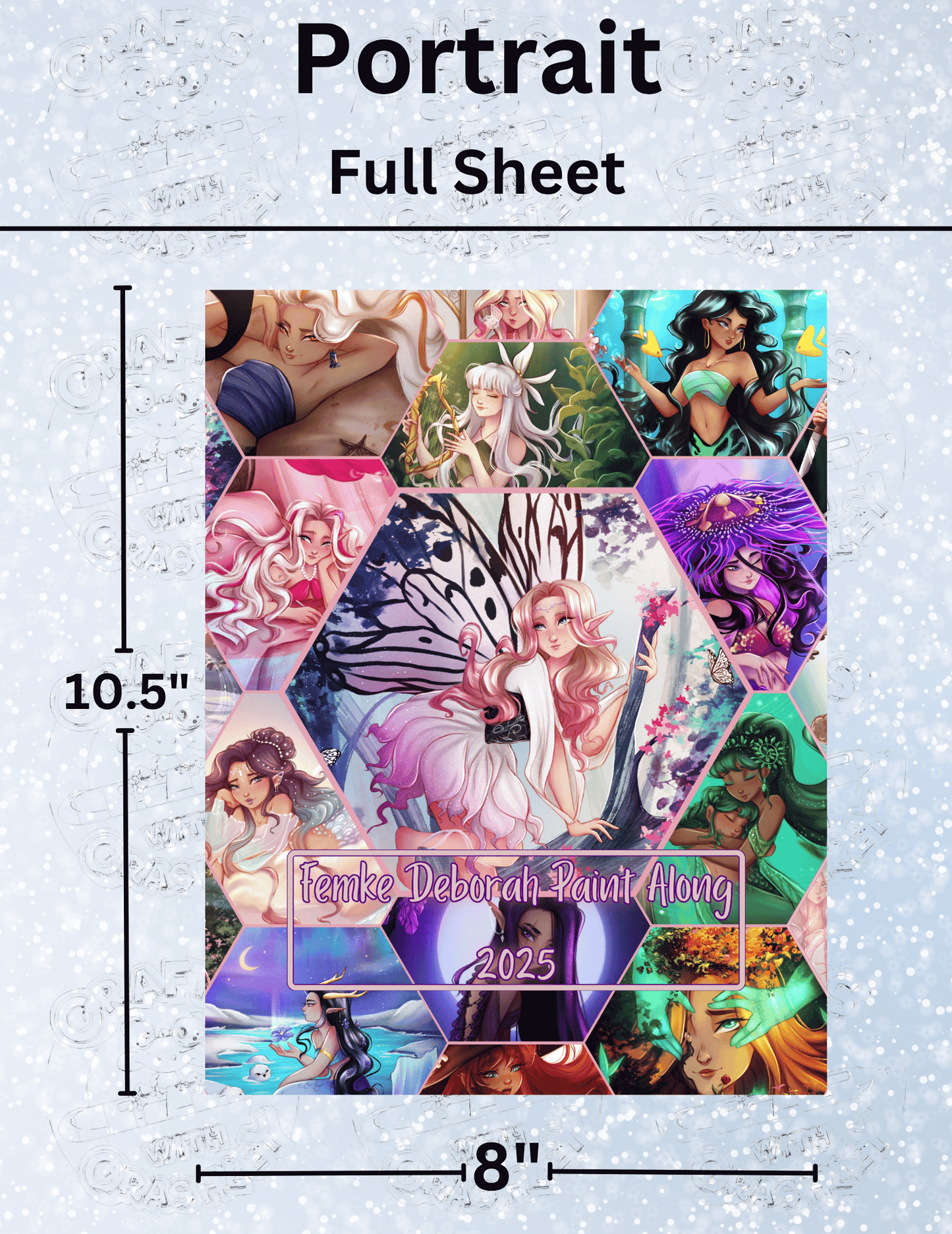 "Test" by ©Kerwin Premium Accessories for Diamond Painting