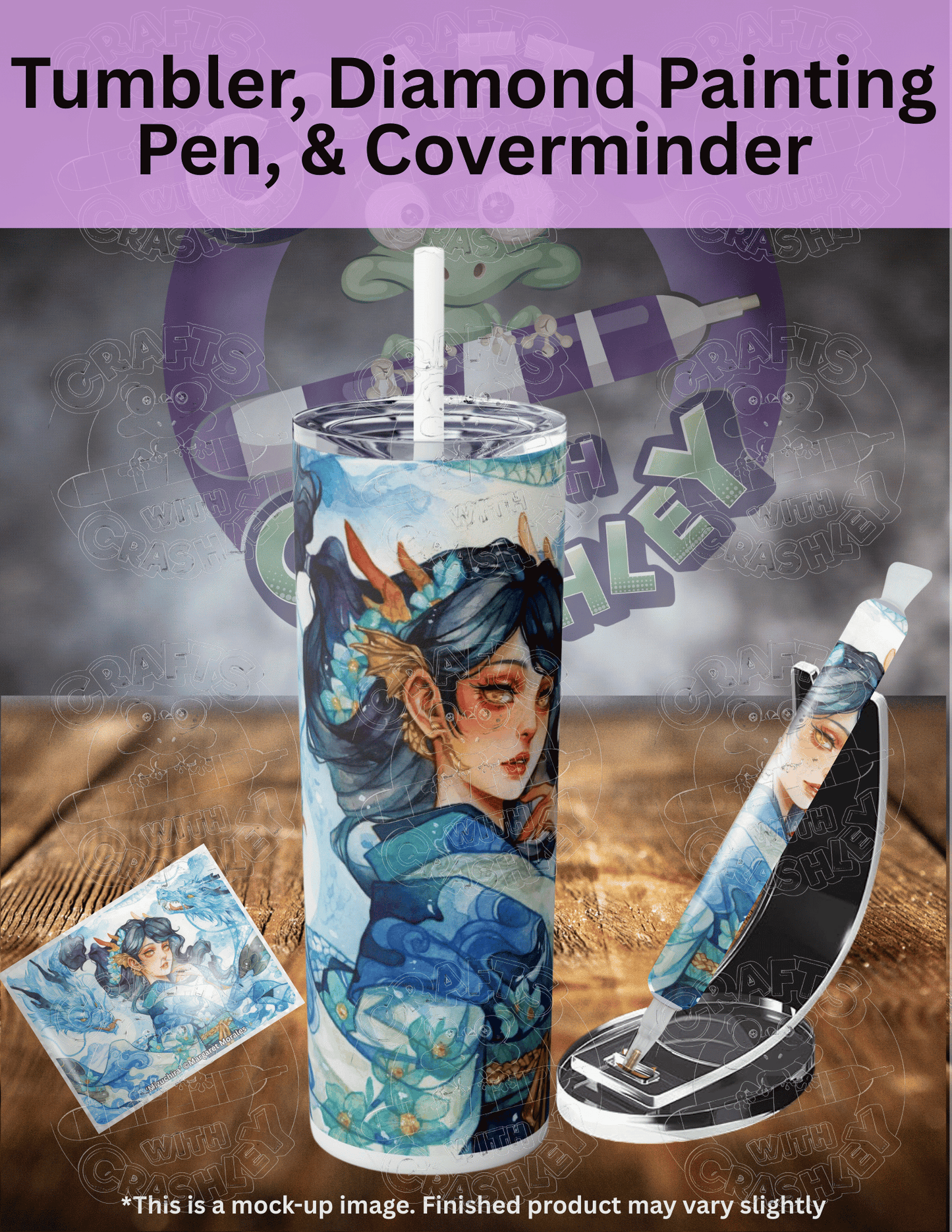 "Mizuchira" by ©Margaret Morales Premium Accessories for Diamond Painting