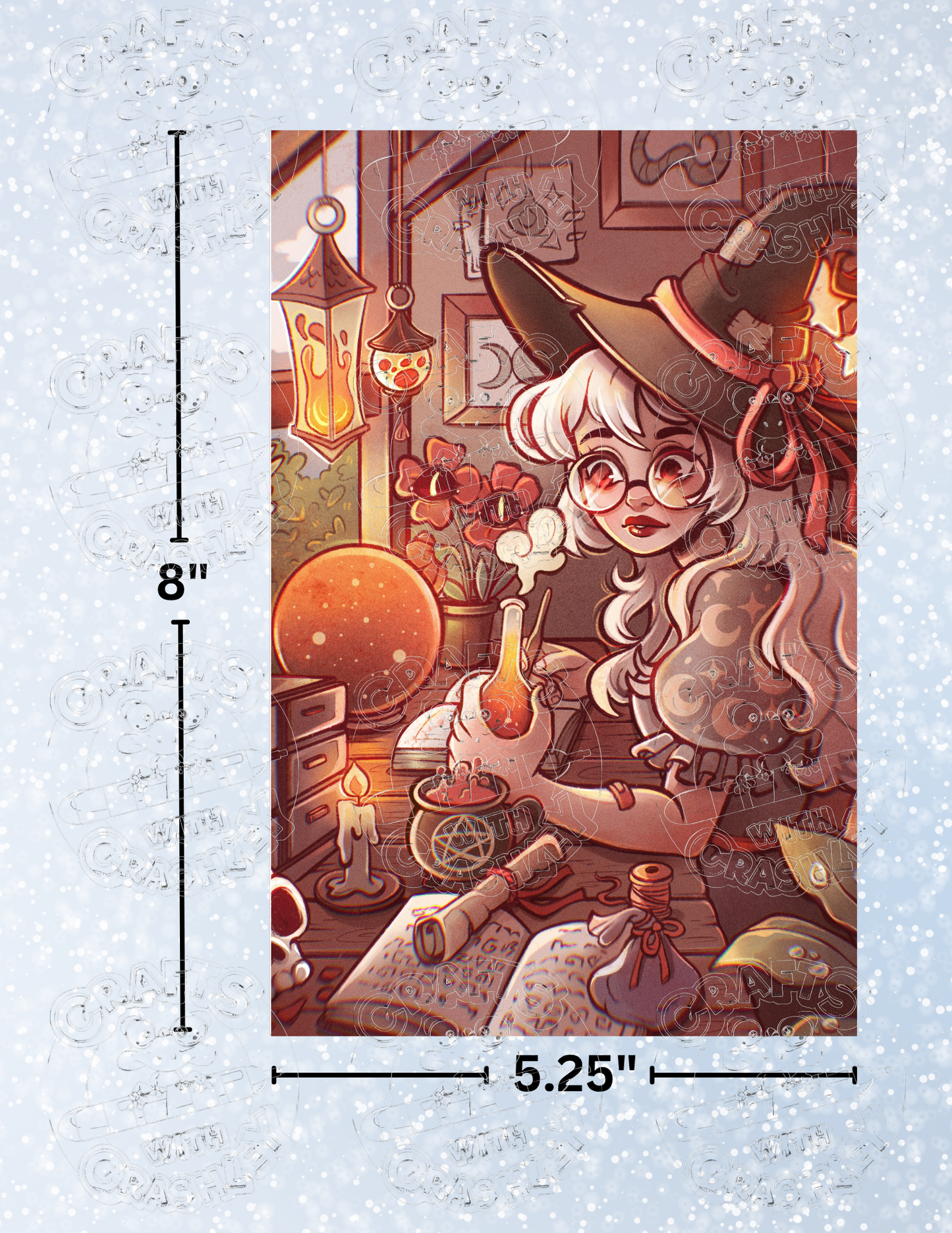 "Witchcraft Room" by ©Mrs Butter D Premium Decorative Release Papers for Diamond Painting