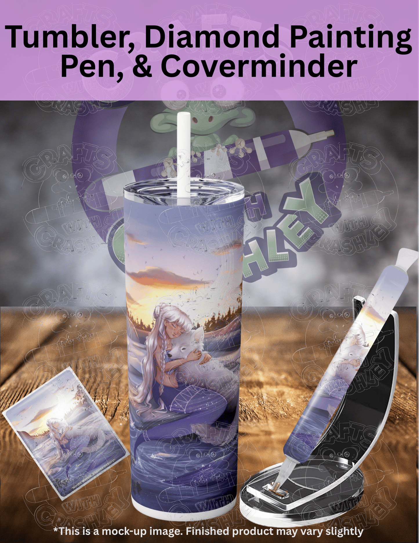 "The Nordic Waters" by ©Femke Deborah Premium Accessories for Diamond Painting