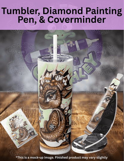 "Hot Cocoa n' S'mores Lil Dragon" by ©Sheena Pike Premium Accessories for Diamond Painting