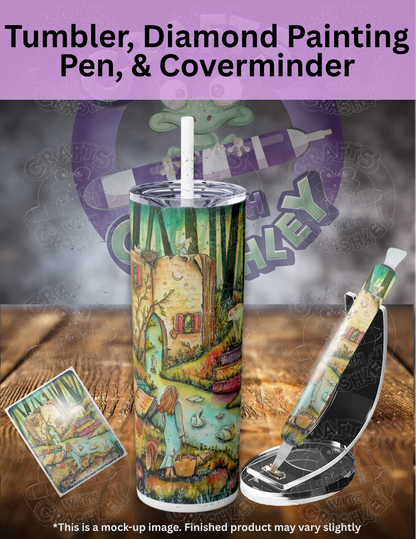 "So Many Chapters" by ©Kat Fedora Premium Accessories for Diamond Painting