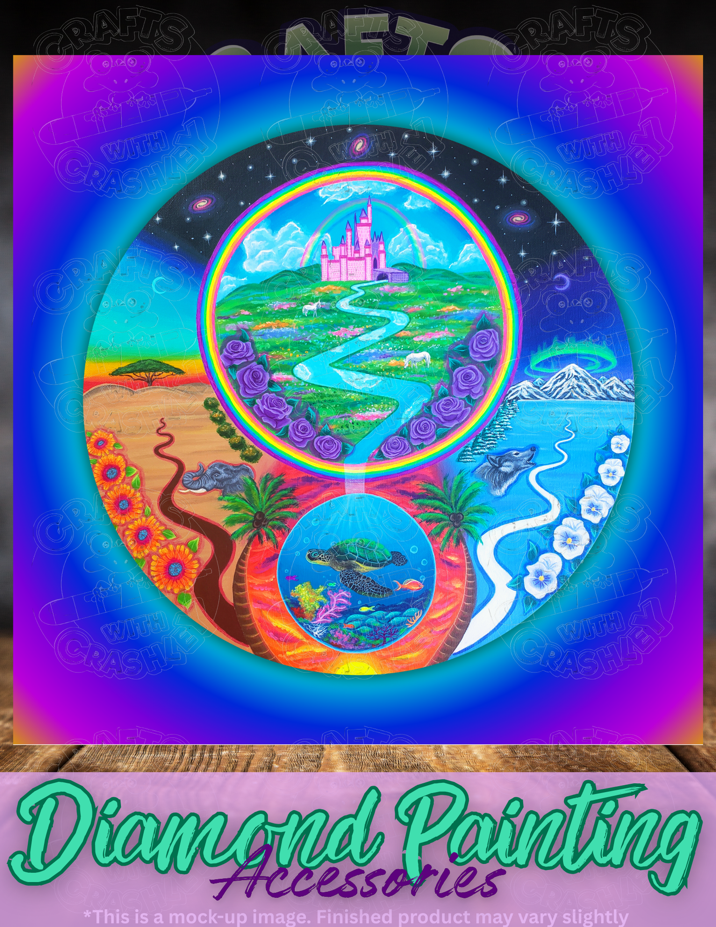 "Fantasy & Wonder" by ©Becca Tindol Premium Accessories for Diamond Painting