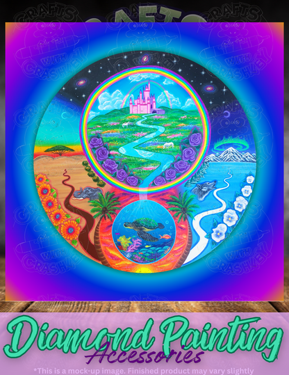 "Fantasy & Wonder" by ©Becca Tindol Premium Accessories for Diamond Painting