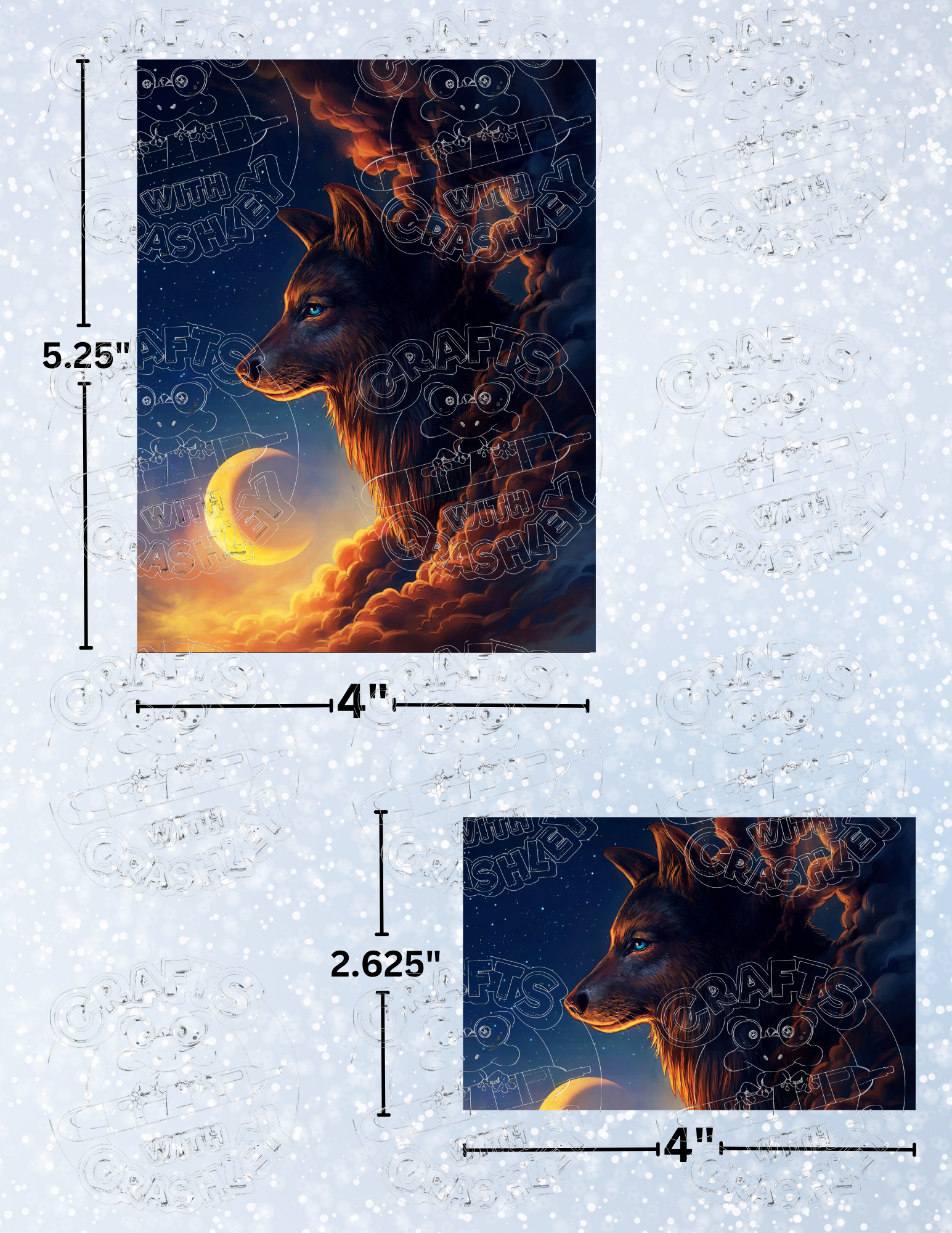 "Night Guardian" by ©JoJoes Art Decorative Diamond Painting Release Papers