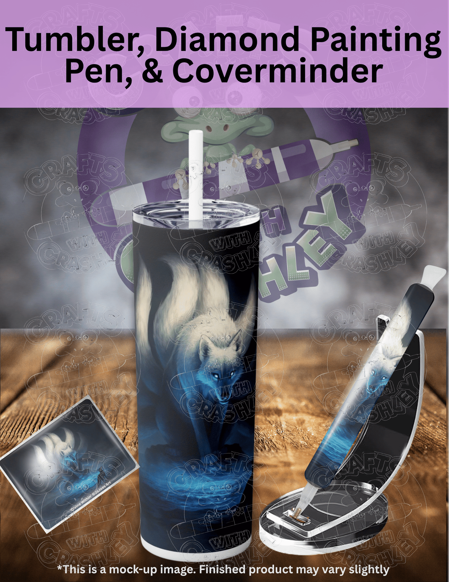 "Divine Within" by ©JoJoes Art Premium Accessories for Diamond Painting