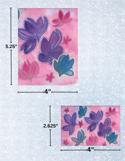 "Flower Dreams" By Crafting Journey Decorative Diamond Painting Release Papers