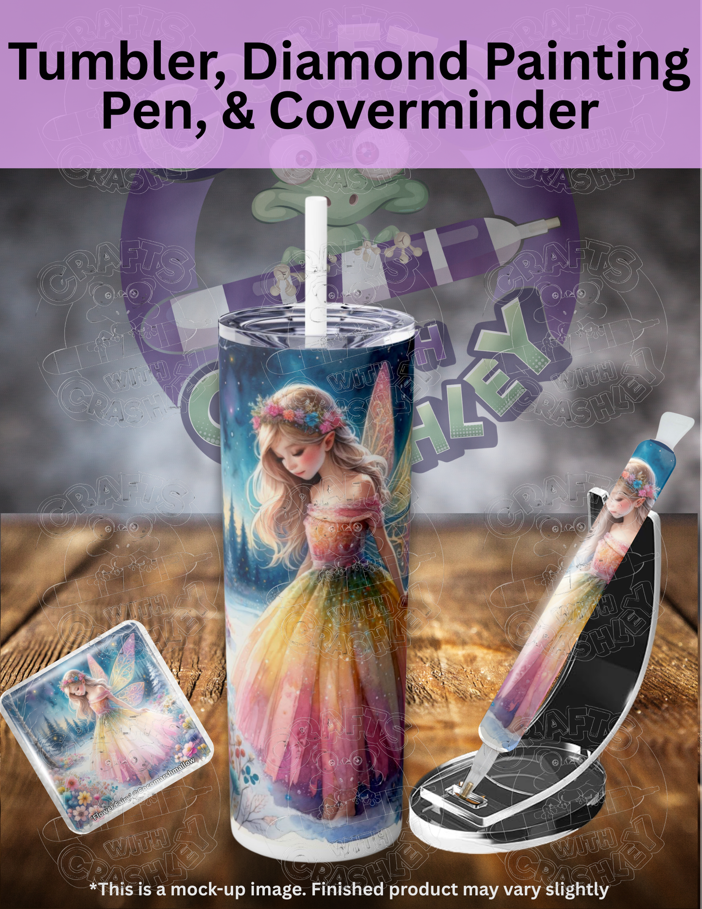 "Flower Fairy" by ©Cocomarshmallow Premium Accessories for Diamond Painting