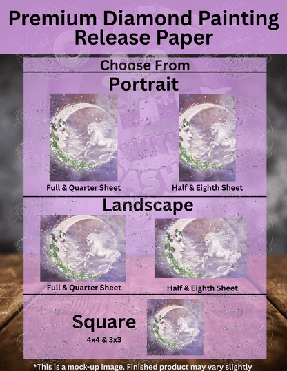 "Moonicorn" by ©Laurie Prindle Premium Accessories for Diamond Painting