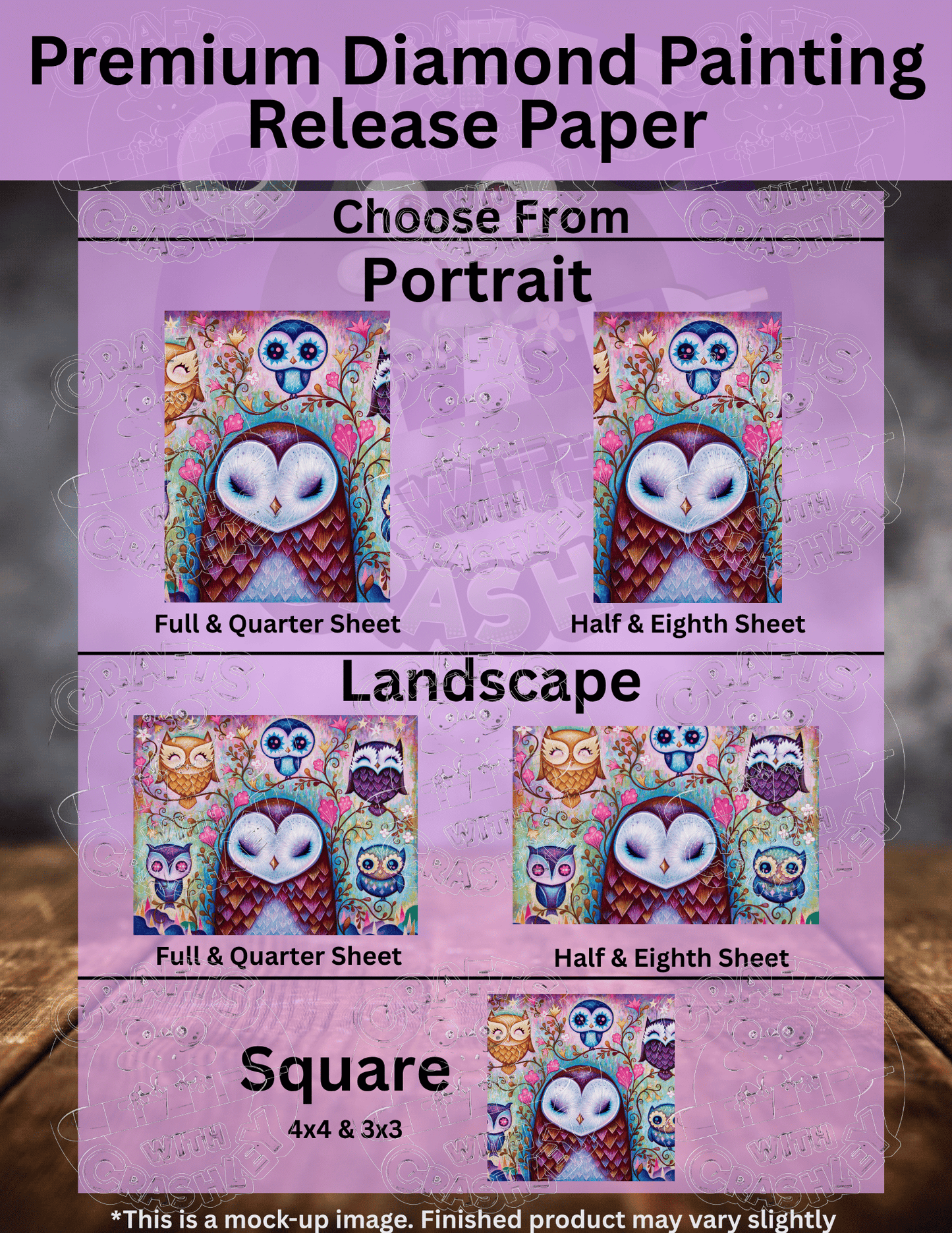 "The Great Big Owl" by ©Jeremiah Ketner Premium Accessories for Diamond Painting