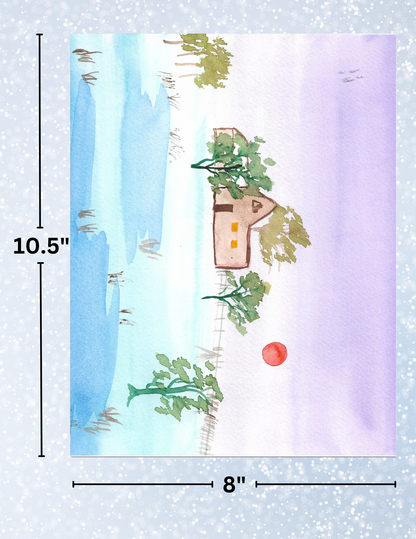 "Blood Moon" By Crafting and Crime Daily Decorative Diamond Painting Release Papers