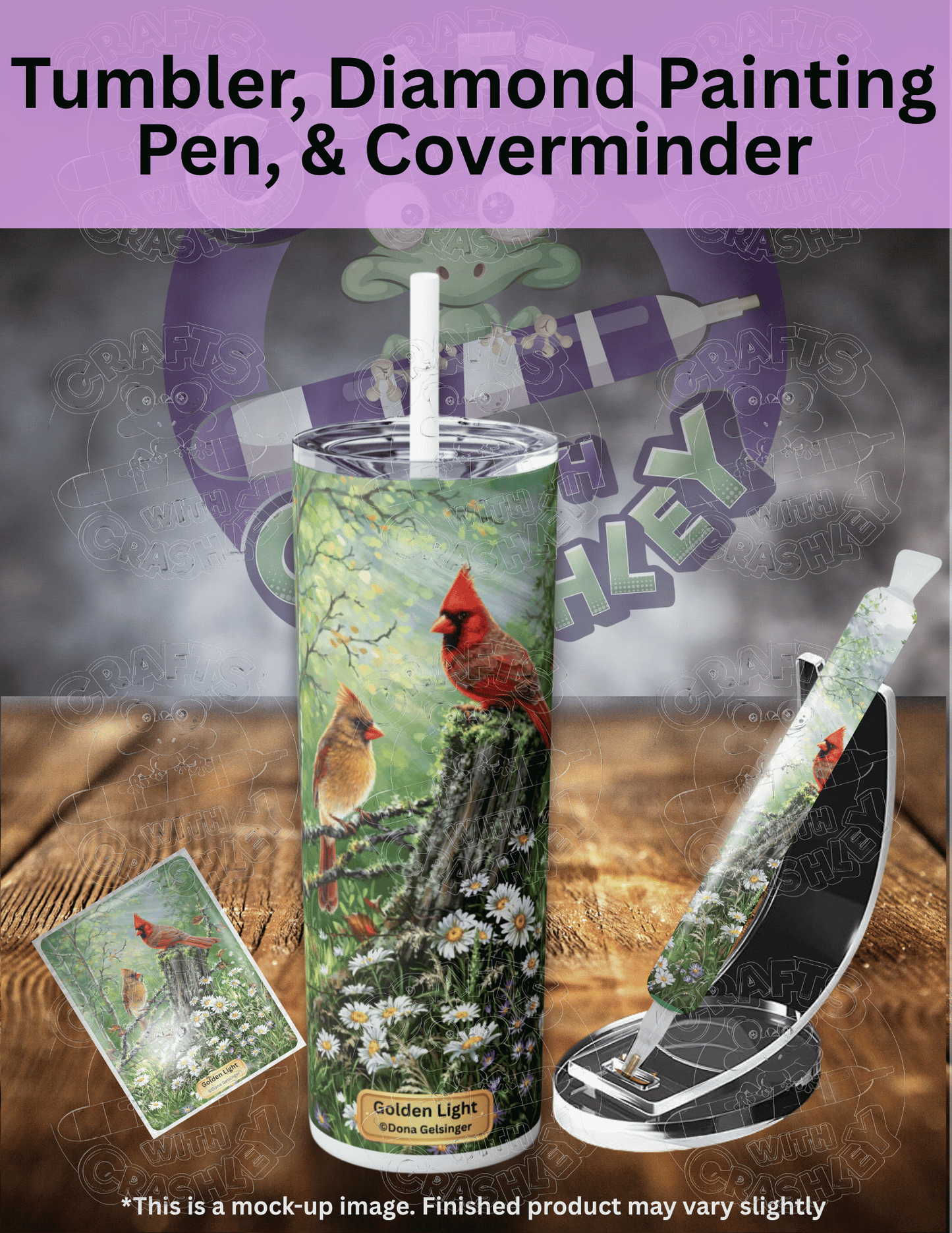 "Golden Light" by ©Dona Gelsinger Premium Accessories for Diamond Painting