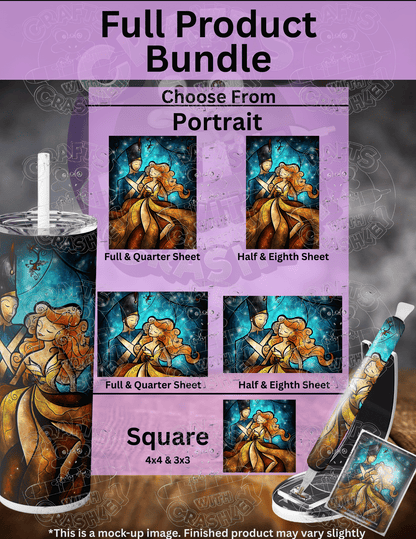 "The Tin Soldier and his Ballerina" by ©Mandie Manzano Premium Accessories for Diamond Painting