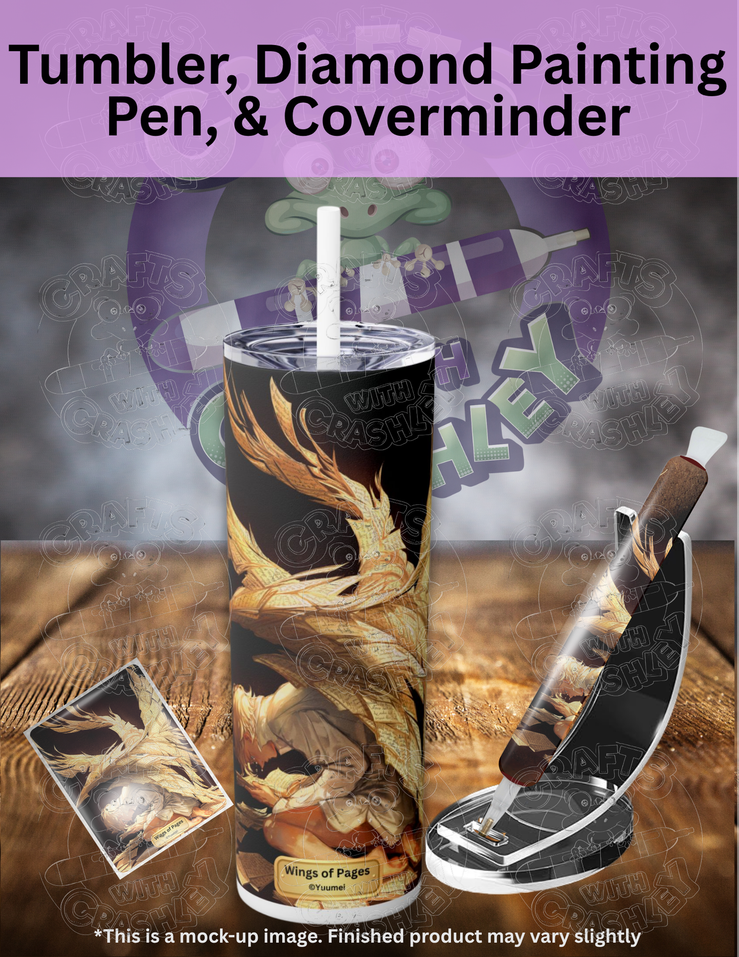 "Wings of Pages" by ©Yuumei Premium Accessories for Diamond Painting