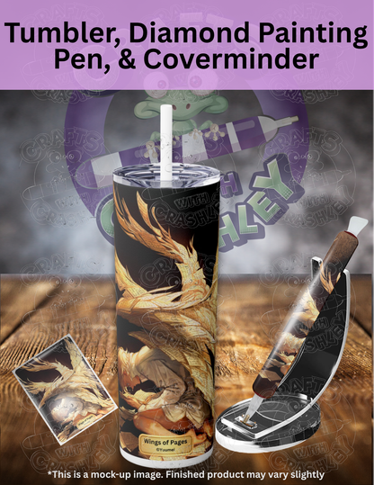 "Wings of Pages" by ©Yuumei Premium Accessories for Diamond Painting