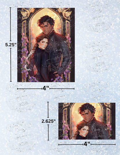 "Dragon Riders" by ©ChrissaBug Decorative Diamond Painting Release Papers