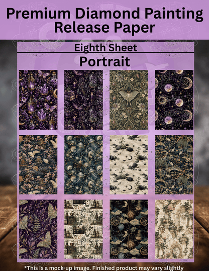 Twilight Witch Combo Pack Premium Release Paper for Diamond Painting