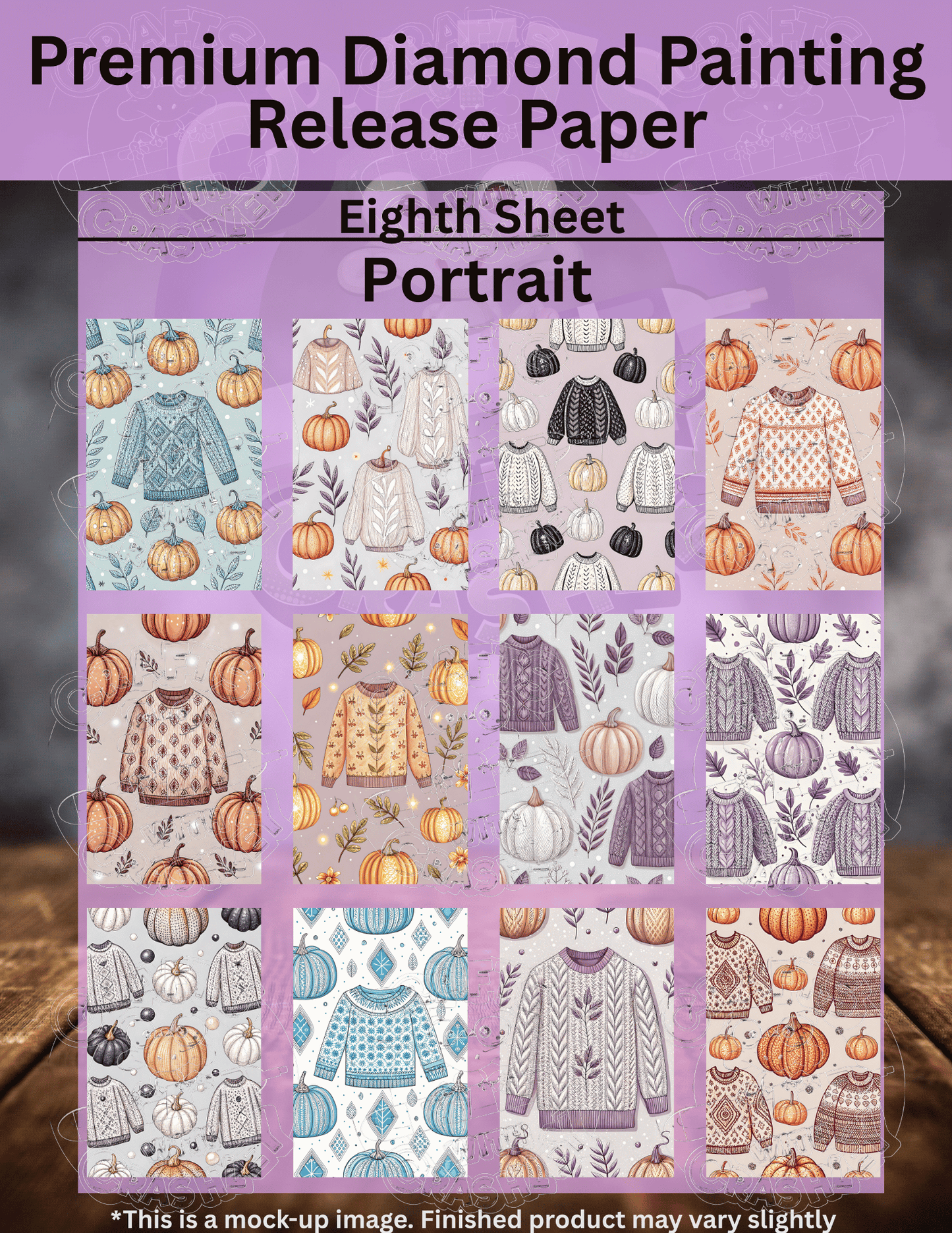 Sweater Weather Combo Pack Premium Release Paper for Diamond Painting