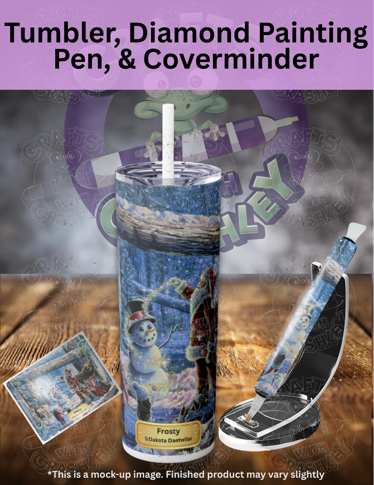 "Frosty" by ©Dakota Daetwiler Premium Accessories for Diamond Painting