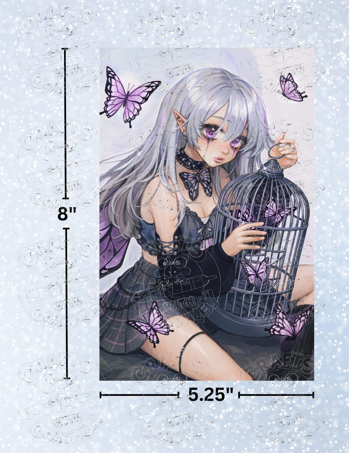 "Cage Keeper" by ©Ivy Dolamore Premium Decorative Release Papers for Diamond Painting