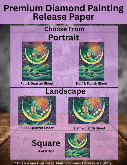 "Time with the Moon" by ©Kat Fedora Premium Accessories for Diamond Painting