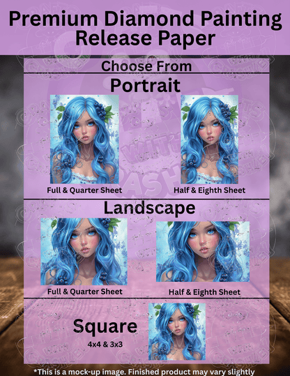 "Blueberry Kiss" by ©Cocomarshmallow Premium Accessories for Diamond Painting