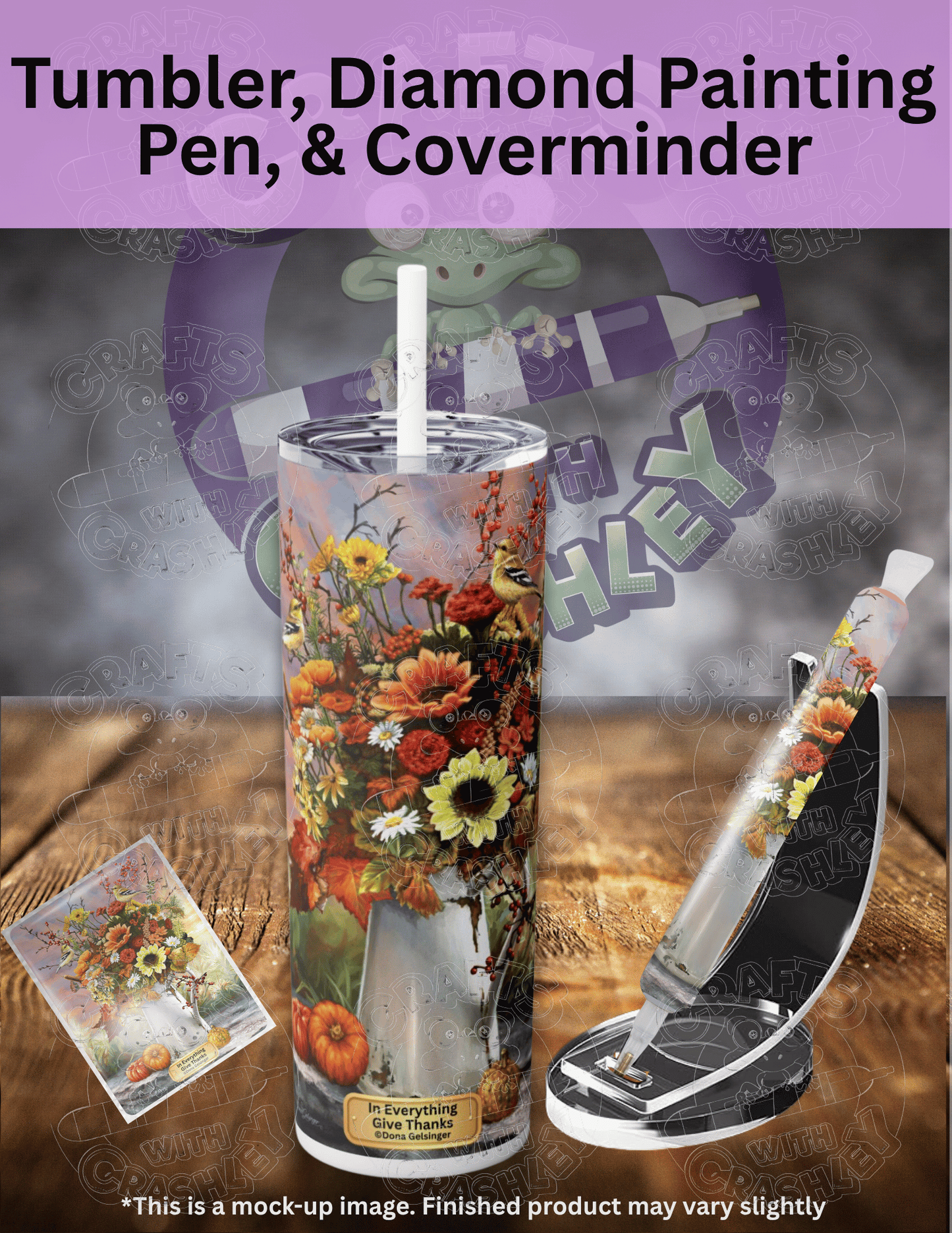 "In Everything Give Thanks" by ©Dona Gelsinger Premium Accessories for Diamond Painting