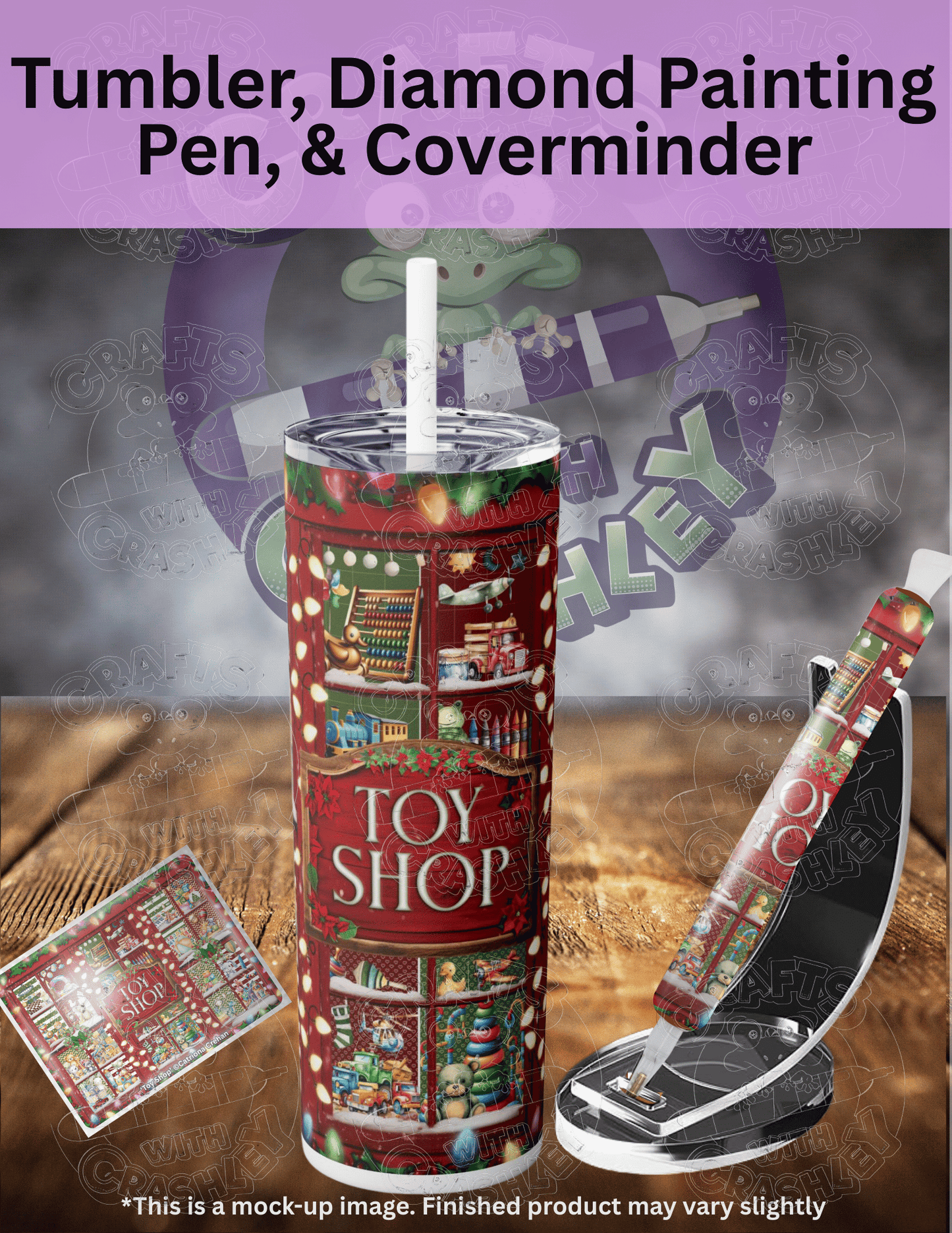 "Toy Shop" by ©Catriona Crehan Premium Accessories for Diamond Painting