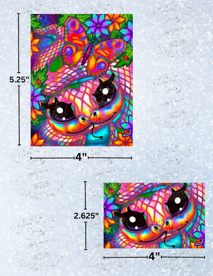 "Slithering in Pink" by Emma Casey Decorative Diamond Painting Release Papers