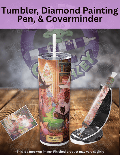 "Rose Library" by ©Ivy Dolamore Premium Accessories for Diamond Painting