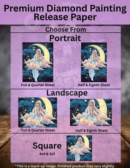 "Moonlight Nymph" by ©Aria Illustration Premium Accessories for Diamond Painting