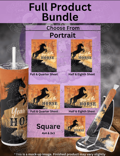 "Year of the Horse" Premium Accessories for Diamond Painting