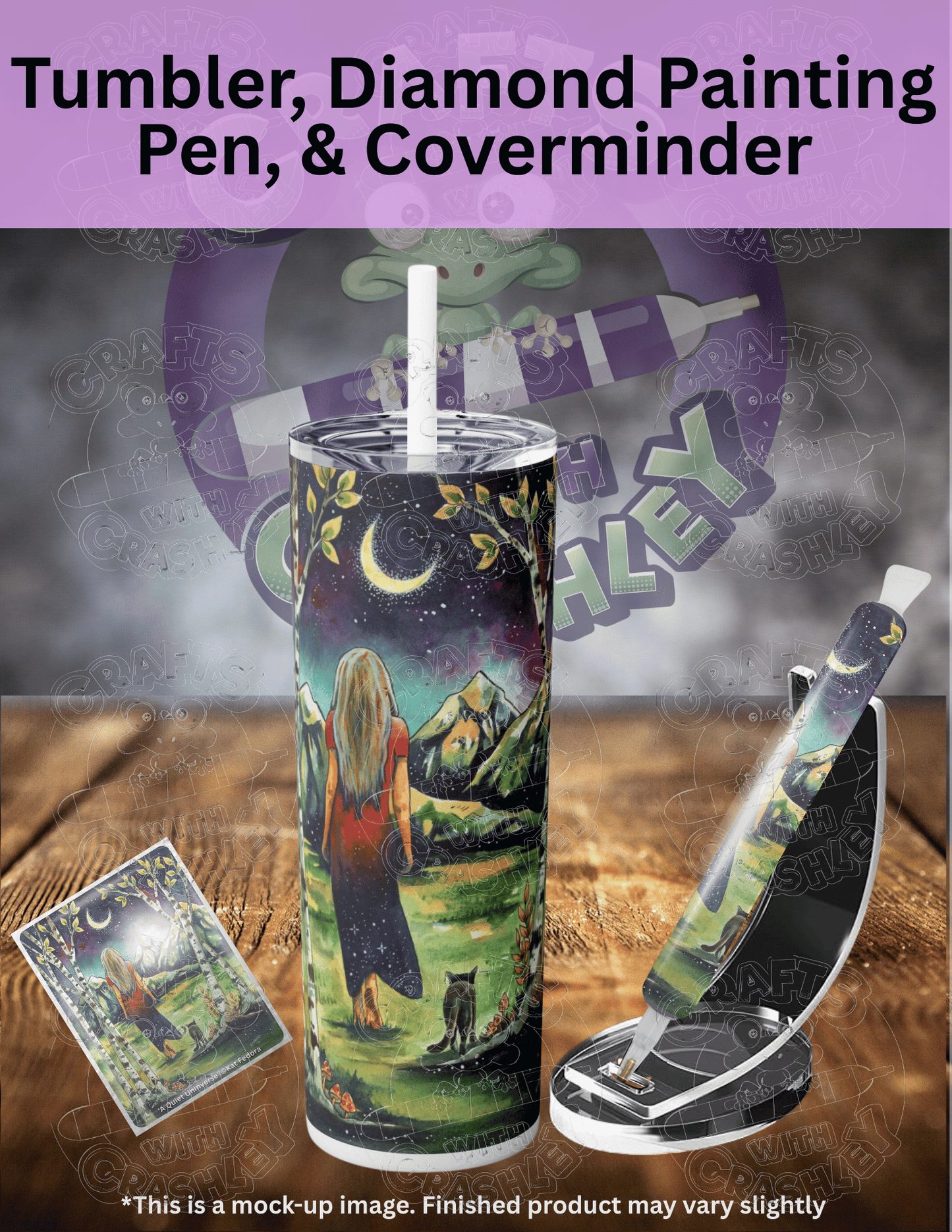 "A Quiet Universe" by ©Kat Fedora Premium Accessories for Diamond Painting