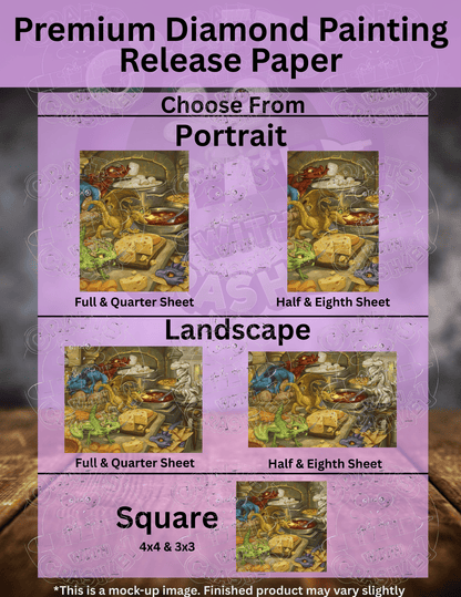 "Little Cooks" by ©Christina "SixthLeafClover" Yen Premium Accessories for Diamond Painting