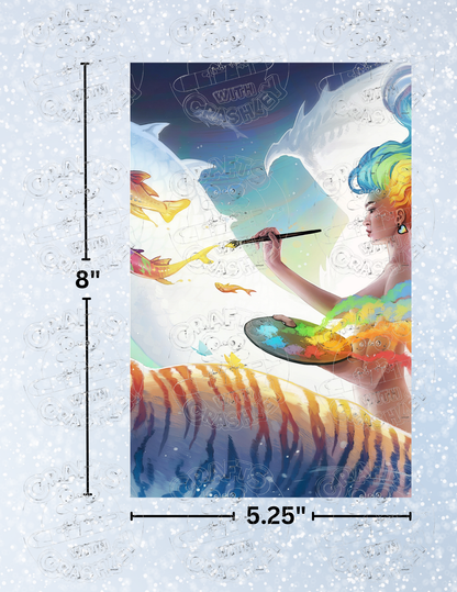 "Create Your World" by ©JoJoes Art Premium Decorative Release Papers for Diamond Painting