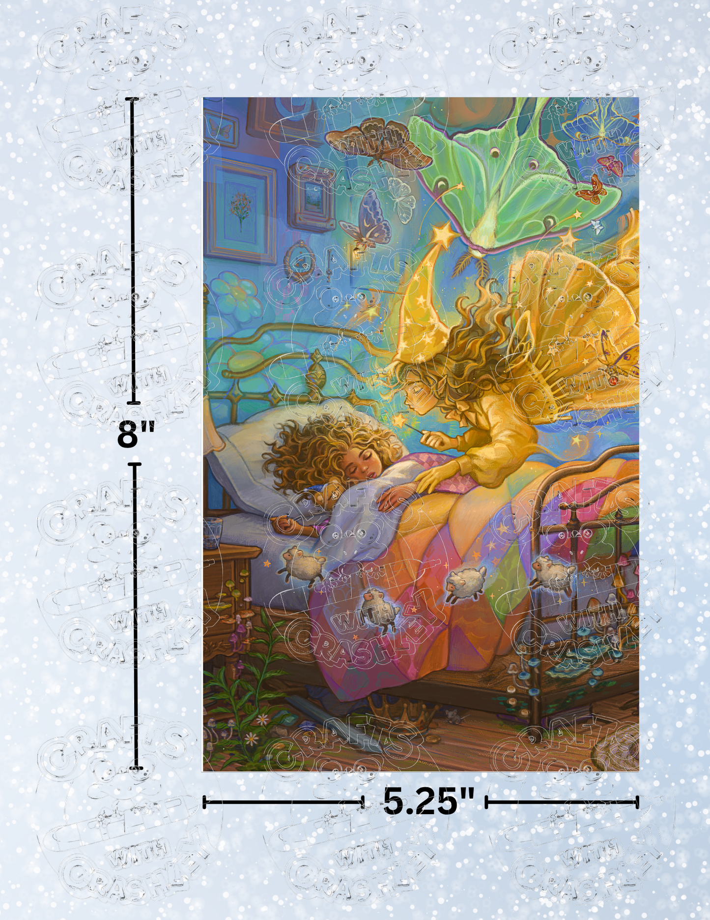 "Fairy of Dreams" by ©Ivy Dolamore Premium Decorative Release Papers for Diamond Painting