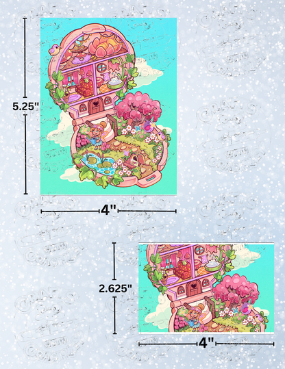 "Fairy Pocket House" by ©Mrs Butter D Decorative Diamond Painting Release Papers