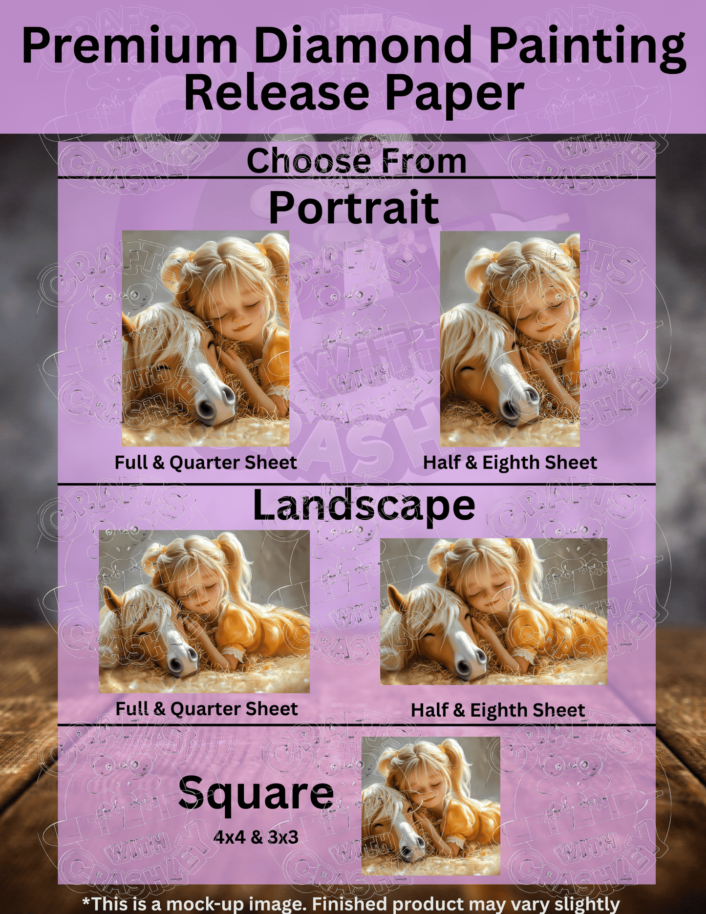 "She Sleeps in Trust" by ©Stacy Deal Premium Accessories for Diamond Painting