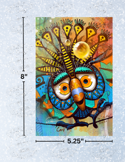 "Carl" by ©Richard Lorenz Premium Decorative Release Papers for Diamond Painting