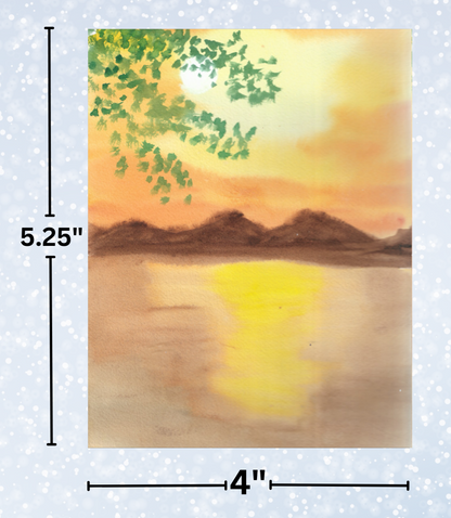 "Sunset Paradise" by Crafting Journey Decorative Diamond Painting Release Papers