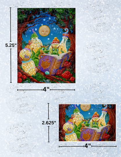 "Starlight Stories" By ©Randal Spangler Decorative Diamond Painting Release Papers