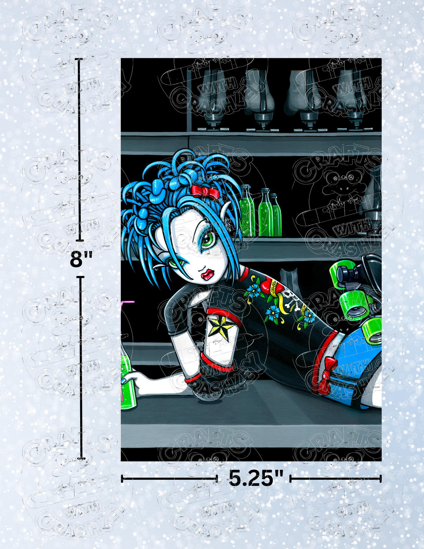 "Darby" by ©Myka Jelina Premium Decorative Release Papers for Diamond Painting