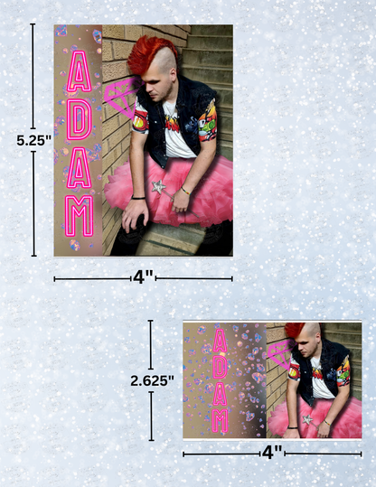 "Rockstar Adam" Decorative Diamond Painting Release Papers