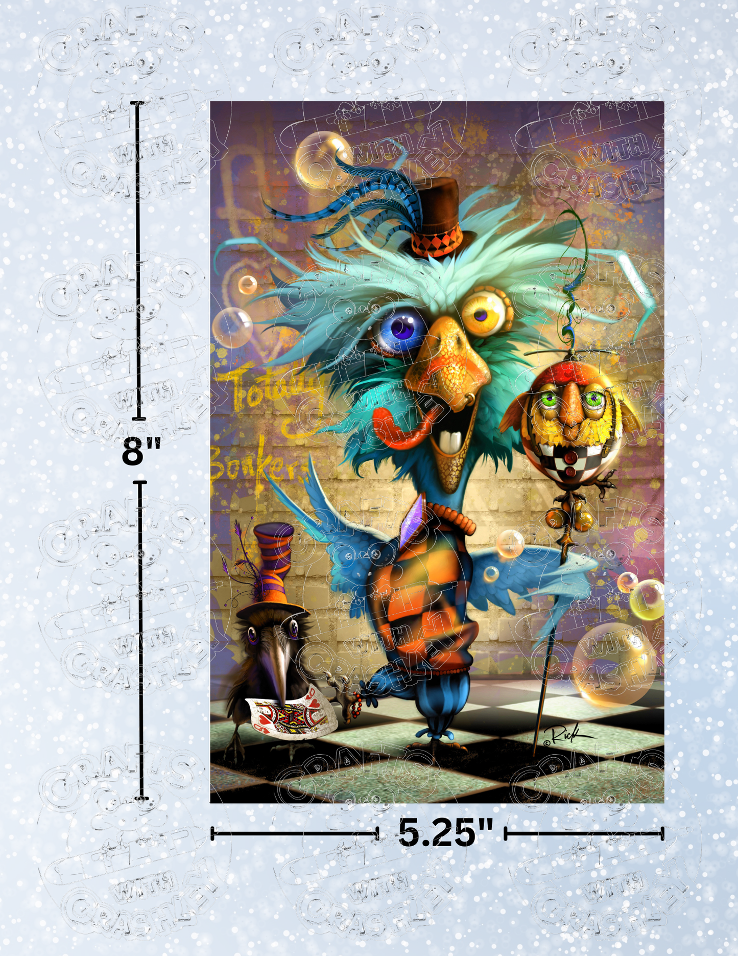 "Louie" by ©Richard Lorenz Premium Decorative Release Papers for Diamond Painting