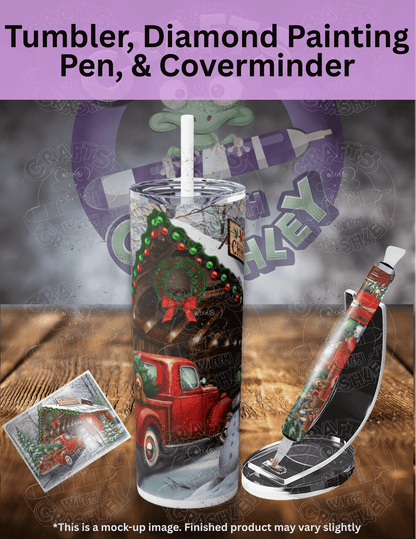 "Going Home for Christmas" by ©Tom Wood Premium Accessories for Diamond Painting