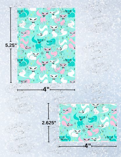 "Swanky Kittens" By ©Miss Fluff Decorative Diamond Painting Release Papers