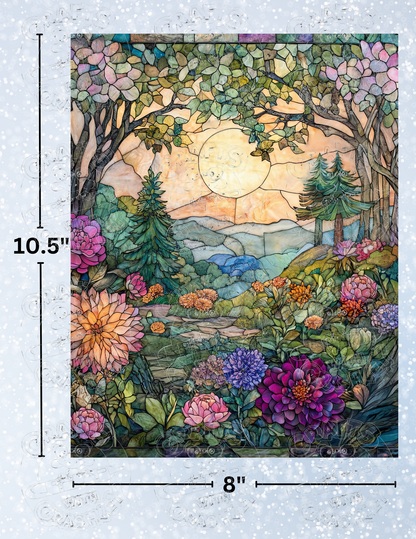 Product Bundle "Stained Glass Garden" by ©Claudia McKinney